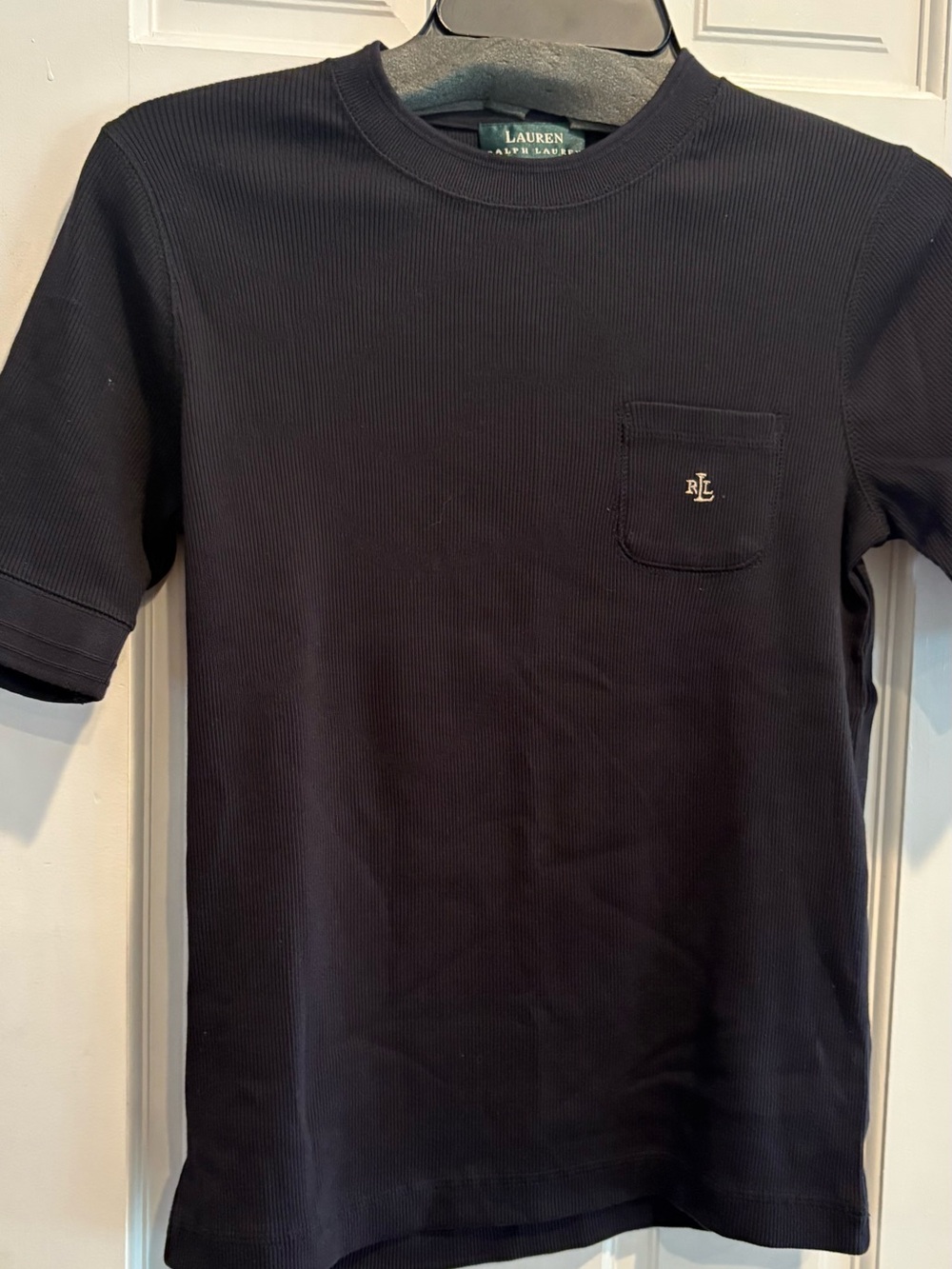Women’s Lauren Ralph Lauren Ribbed Top. Size S